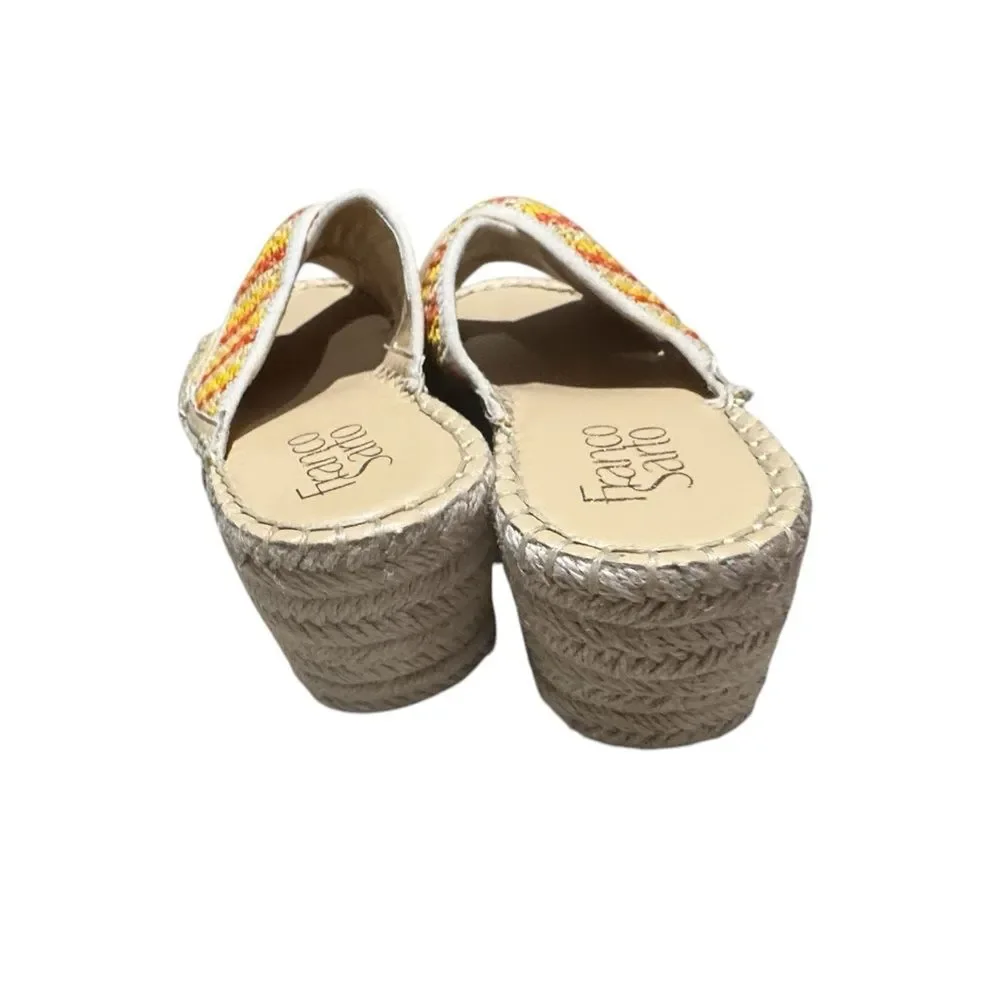 Franco Sarto Women's Multicolor Woven Sandals, Size 7